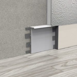 MDF INSERT FOR FLUSH-MOUNTED SKIRTING BOARDS